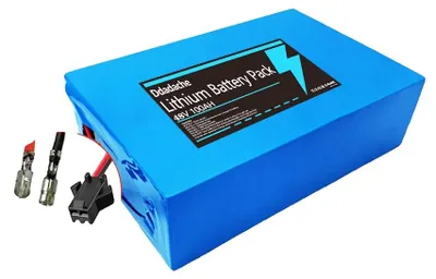 Obrázek produktu pro Lithium-iontová bateriová sestava, 48V, kapacita 100Ah, nabíječka typu Bullet-SM