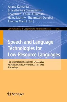 Immagine prodotto di Speech and Language Technologies for Low-Resource Languages