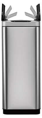 Produktbild von EKO - Phantom Sensor Abfalleimer 45 Liter - Stainless steel Plastic - Matt Edelstahl, Schwarz