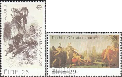 Produktbild von Briefmarken Irland 1982 Mi 466-467 (kompl.Ausg.) postfrisch Europa