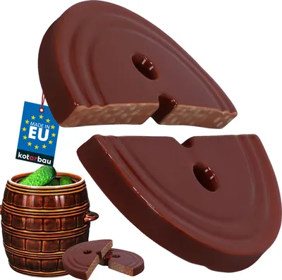 Produktbild von KOTARBAU® Beschwerungsstein Fermentiergewicht aus Steinzeug für Gärtopf 21cm