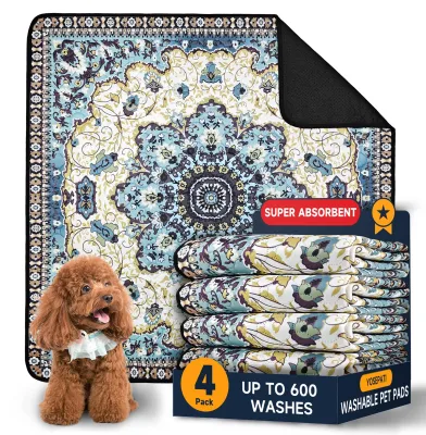 Produktbild von Trainingsmatten für Hunde, waschbar, 4 Stück, 60 x 45 cm, für die Zähnlichkeitstraining