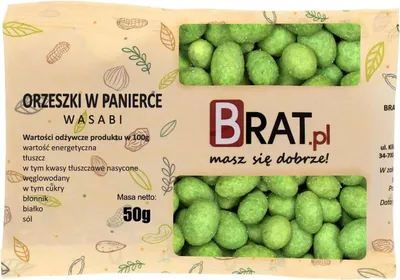 Obrázek produktu pro Arašídy obalené wasabi 50 g