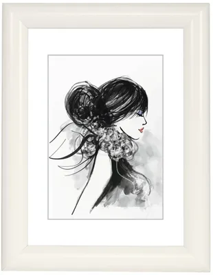 Produktbild von Hama Sofia weiß            40x50 Kunststoff Rahmen         175642