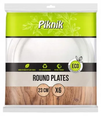 Produktbild von Einwegteller 23cm 6er-Pack Kuchcik 4087