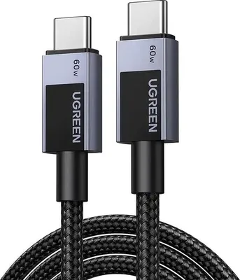 Image de Câble Usb-C Do Usb-C Ugreen L524, 60W, Pd, 3M (Szary)