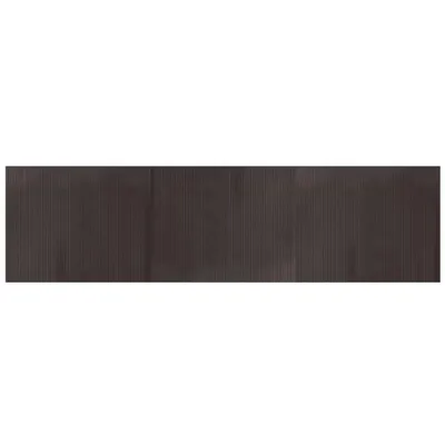 Obrázok produktu pre Koberec obdĺžnikový tmavohnedý 80x300 cm bambus