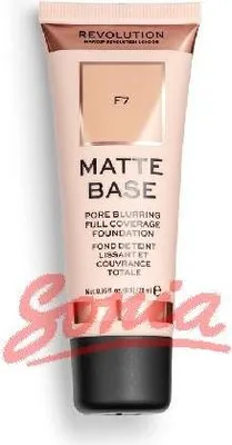 Obrázok produktu pre Makeup Revolution, Matn bza, zmatujci podkladov krm F7, 28 ml