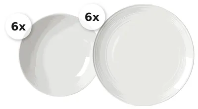 Produktbild von Tafelservice 12 tlg. Levi weiss