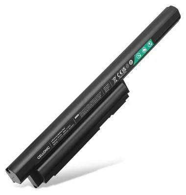 Produktbild von CELLONIC 1x Akku für Notebook Kompatibel mit Sony VAIO PCG, VAIO VPC-EH, VAIO VPC-EG, PCG-91111M - (4400mAh, 11.1V)
