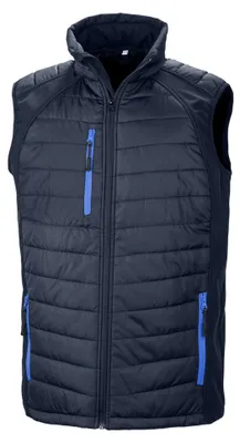 Produktbild von Result - "Compass" Weste für Herren/Damen Uni LT729 (XL) (Marineblau/Königsblau)