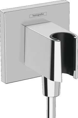 Obrázok produktu pre Držiak sprchy Fixfit E na stenu, ½″, chróm, štvorcový
