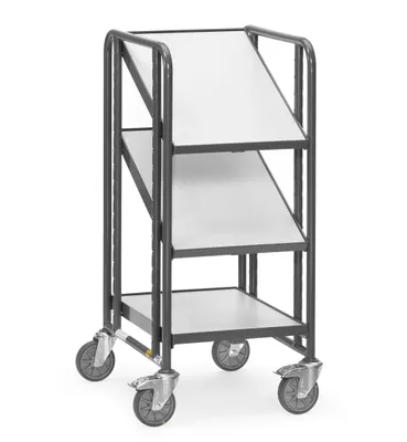 Produktbild von Fetra Transportgeräte Fetra ESD-Eurokastenwagen Ladefläche 610 x 410 mm, 9381
