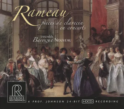 Obrázok produktu pre Jean Philippe Rameau (1683-1764): Pieces de Clavecin en Concerts Nr.1-5 - - (CD / P)