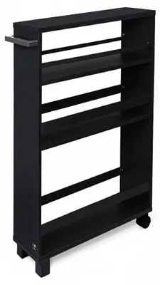 Produktbild von Bomoe Nischenregal 15cm breit Hylla, 79x50cm, Schwarz