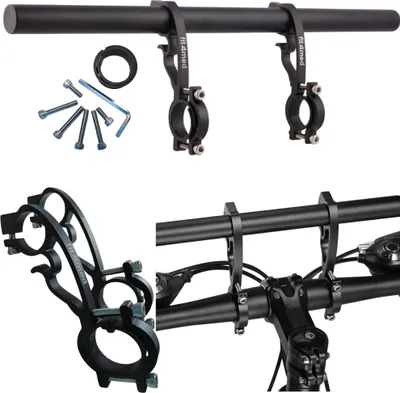 Image de FIT4MED | Rallonge de guidon - 25 Cm X 2 Cm - Support universel - 150 G - Accessoires pour vélo
