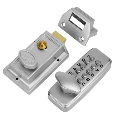 Produktbild von 2 - 4 Ziffern MiNi Mechanisches Codeschloss Schrank Innen Außen Tür Passwort Sicherheit Codeschloss