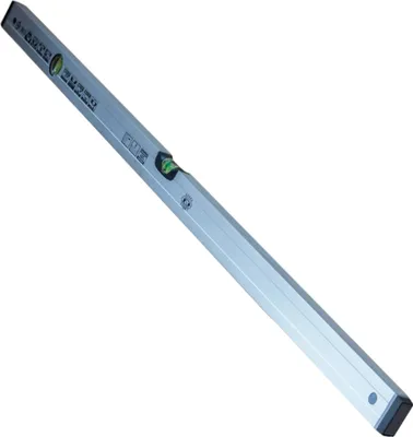 Produktbild von Wasserwaage 50cm Silber Alu-Profil Stoßfest 2 Libellen Messwerkzeug Richtwaage