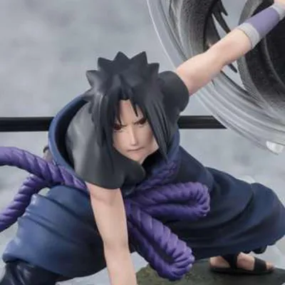 Zdjęcie produktu dla Naruto Shippuden FiguartsZERO Extra Battle PVC Statue Sasuke Uchiha - The Light & Dark of the Mangekyo Sharingan - 20 cm