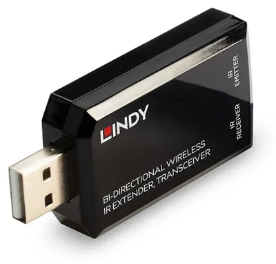 Produktbild von Lindy 38331, AV-Sender und -Empfänger, 150 m, Kabelgebunden, Schwarz
