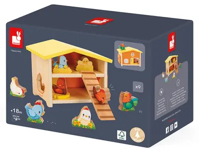 Obrázek produktu pro JANOD J03311, 1,5 rok/roky, Dřevo, Vícebarevný