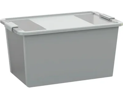 Obrázek produktu pro Box na hračky Bi šedý L 35 x 28 x 55 cm