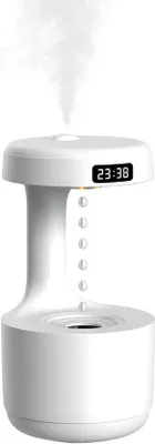 Immagine prodotto di Mini spolverino per la camera da letto, umidificatore antigravità con serbatoio da 800 ml per camera da letto e soggiorno.