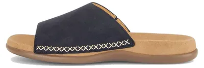 Produktbild von Gabor Damen Pantolette aus Glattleder mit Lederfutter, flacher 2 cm Absatz, Größe 36