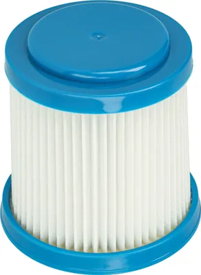 Produktbild von vhbw Staubsaugerfilter kompatibel mit Black & Decker FEJ520JF, SVJ520B, FEJ520JFS, SVJ520BFS Staubsauger - HEPA-Filter/Faltenfilter Blau Weiß