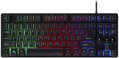 Immagine prodotto di Tastiera da gioco, ACER GP.KBD11.01W, AZERTY, retroilluminazione RGB, TKL 80%, membrana