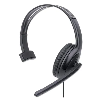 Produktbild von Manhattan Mono USB-Headset schwarz