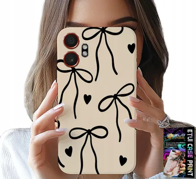 Image de Etui pour Samsung Xcover 7 Pro - Beige Ribbon Cocards Fashionable Patterns
