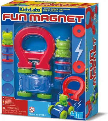 Produktbild von 4M Magnetwissenschaft Spielzeugset für Kinder - lehrreich und kreativ