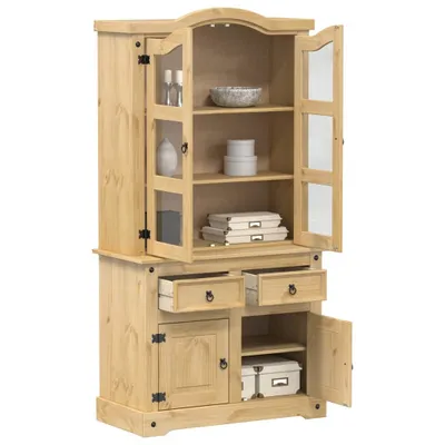 Obrázek produktu pro vidaXL vitrína  100x48,5x179 cm borovicový masiv