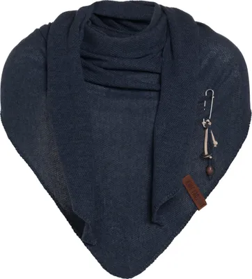 Produktbild von Knit Factory Lola Dreieckstuch - Navy - 190x85 cm