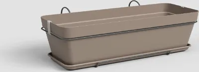 Obrázek produktu pro Artevasi Capri Plant Box Balcony Kit, 14 l, 285 mm, 502 mm, 207 mm, 6 kusů