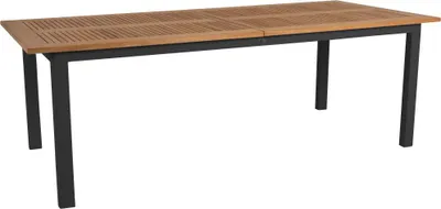 Produktbild von Brafab Lyon Ausziehtisch Aluminium/Teak