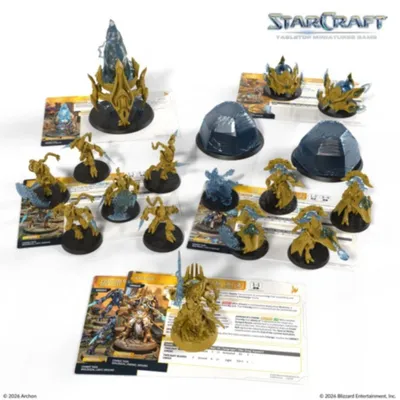 Produktbild von StarCraft: Das Miniaturspiel – Protoss Starter-Set, Founders Edition