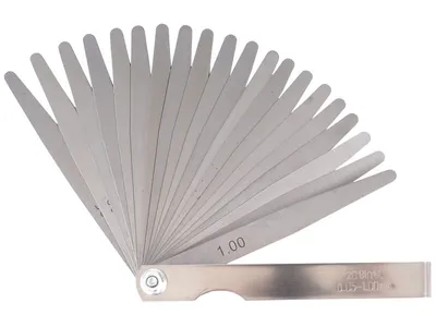 Obrázek produktu pro Drážkoměr 0,05-1,00 mm, 20 listů