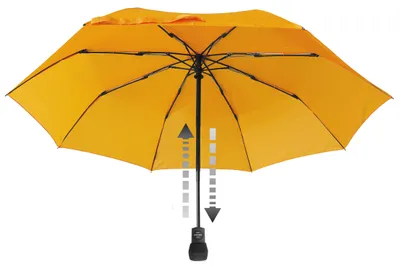 Produktbild von Euroschirm Light Trek Automatic Regenschirm gelb