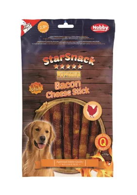 Obrázok produktu pre Nobby StarSnack Bacon Cheese Stick cca 113 g