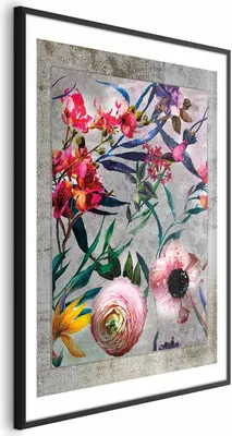 Produktbild von Posterpapier Poster - Rustic Flowers 29.7x42 cm Blumen b-C-0285-ao-a