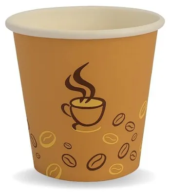 Produktbild von Set aus 500 biologisch abbaubaren Papierkaffeetassen