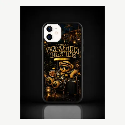 Productafbeelding van iPhone 12 / 12 Pro hoesje, telefoonhoesje, beschermhoesje met vakantiemotief – LUNØIR ©