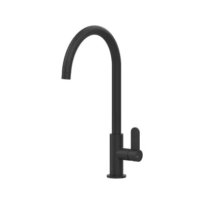 Immagine prodotto di Miscelatore monocomando Gessi Fisso 60075 299 40,7 cm Nero opaco