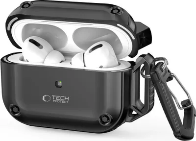 Immagine prodotto di Tech-Protect Gancio ruvido Apple Airpods Pro 1 / 2 Nero