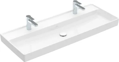 Produktbild von Villeroy & Boch Collaro Meubelwastafel 120x47x14,5cm wit alpin