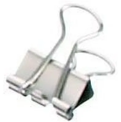 Produktbild von MAUL Foldback-Klemmer mauly® Federstahl Metall 12 Stück 13 mm silber