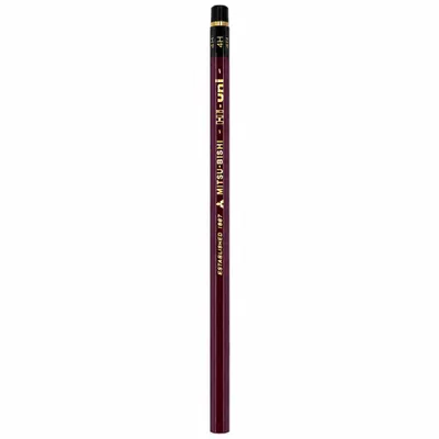 Imagen del producto de Mitsubishi Pencil Hi-uni Lápiz de Madera - Grado 4H