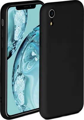 Produktbild von Soft-Case für Apple iPhone XR, Farbe:Onyx Schwarz